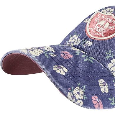 Women's '47 Navy Las Vegas Raiders Primrose Clean Up Adjustable Hat