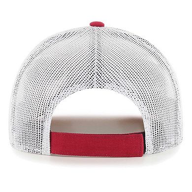 Youth '47 Cardinal/White Arizona Cardinals Scramble Adjustable Trucker Hat