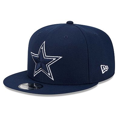 Men's New Era Navy Dallas Cowboys Main Patch 9FIFTY Snapback Hat
