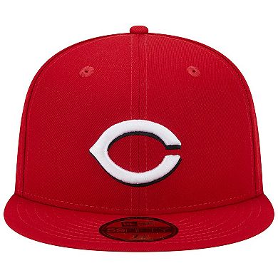 Men's New Era Red Cincinnati Reds  1990 World Series Team Color 59FIFTY Fitted Hat