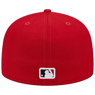 Men's New Era Red Cincinnati Reds 1990 World Series Team Color 59FIFTY Fitted Hat