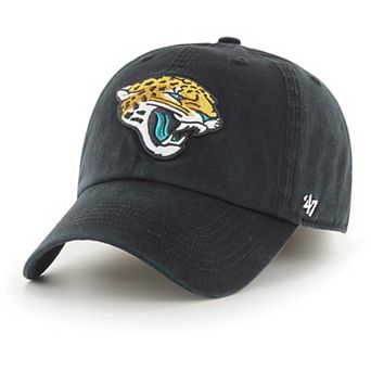 Men's '47 Black Jacksonville Jaguars Franchise Logo Adjustable Hat