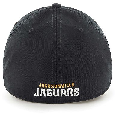 Men's '47 Black Jacksonville Jaguars Franchise Logo Fitted Hat