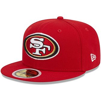 Youth New Era Scarlet San Francisco 49ers Main 59FIFTY Fitted Hat