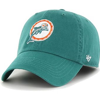 Men's '47 Aqua Miami Dolphins Gridiron Classics Franchise Legacy Fitted Hat