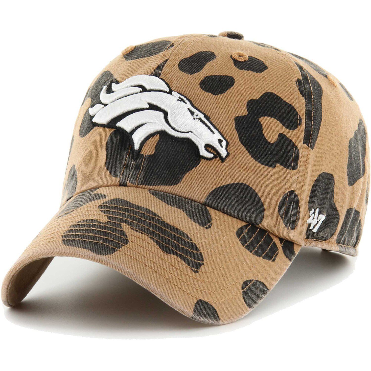 Fanatics Branded Brown Cleveland Browns Iconic Camo Cuffed Knit Hat with Pom