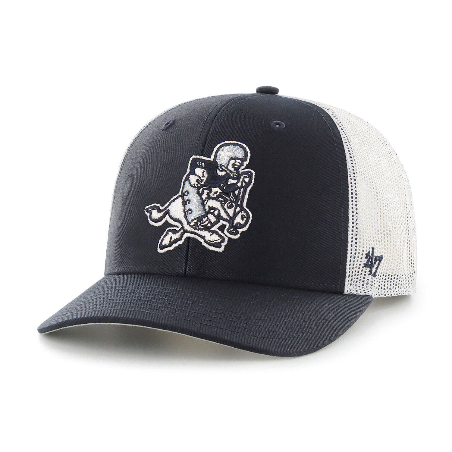 Dallas Cowboys New Era Retro Joe 39THIRTY Flex Hat - Navy