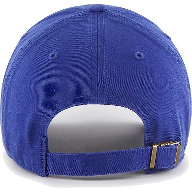 Women's '47 Royal Buffalo Bills Confetti Icon Clean Up Adjustable Hat