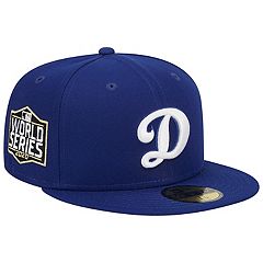 47 Los Angeles Dodgers MVP Adjustable Navy with Pink Logo Hat, Navy Blue