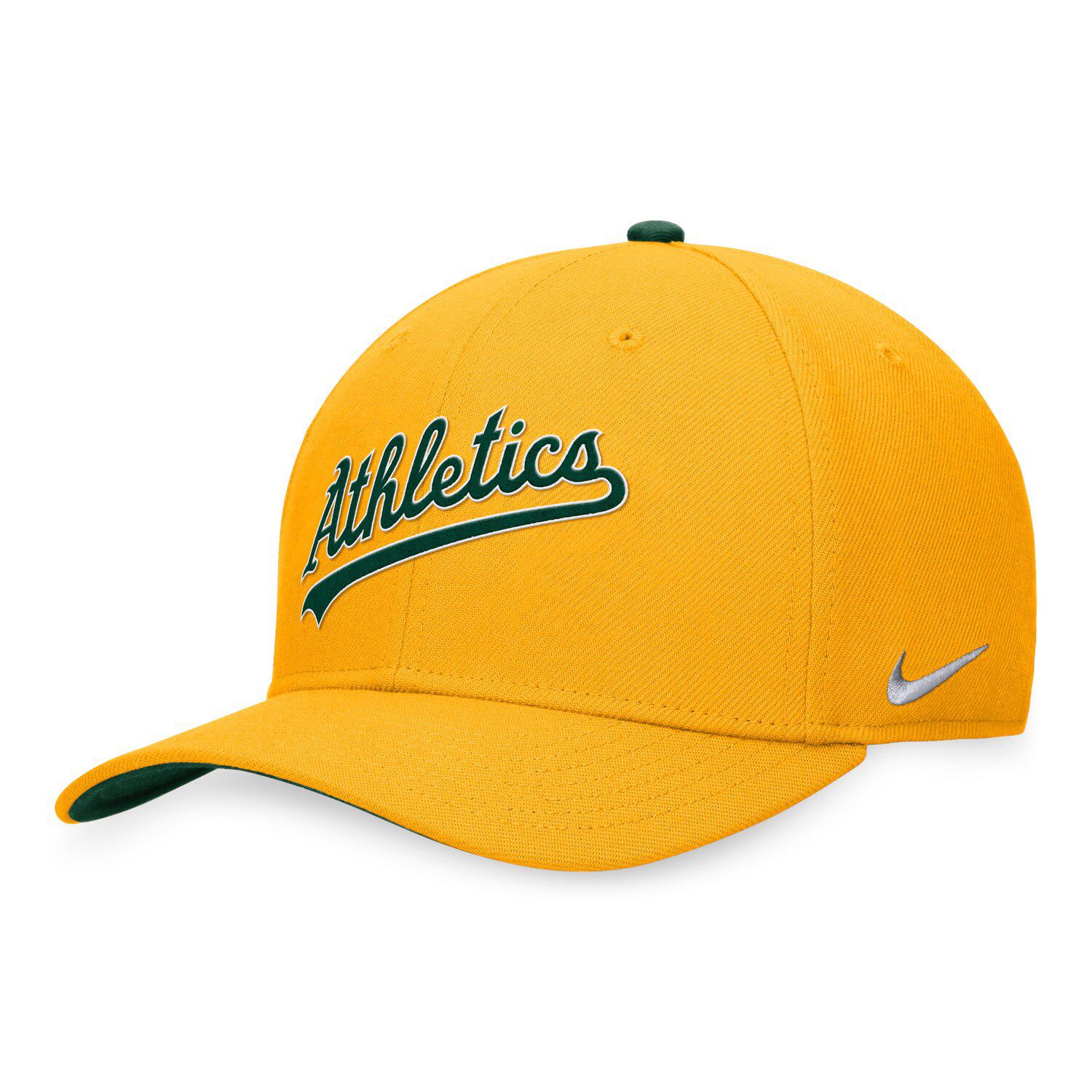 Men's Nike Green Oakland Athletics Cooperstown Collection Wordmark