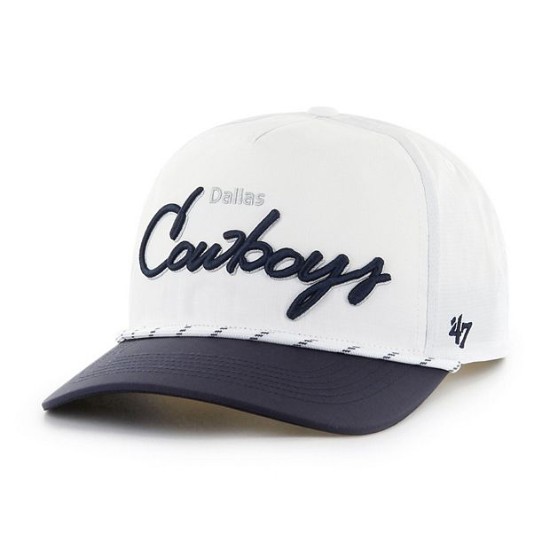 dallas cowboys hat with white rope