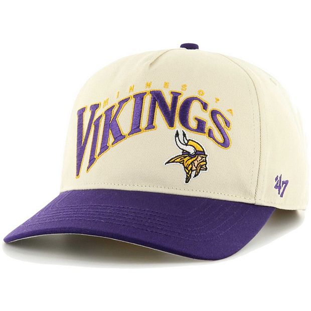 Minnesota Vikings '47 Trucker Snapback Hat - Purple/White