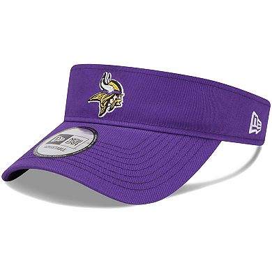 Men's New Era Purple Minnesota Vikings Main Adjustable Visor