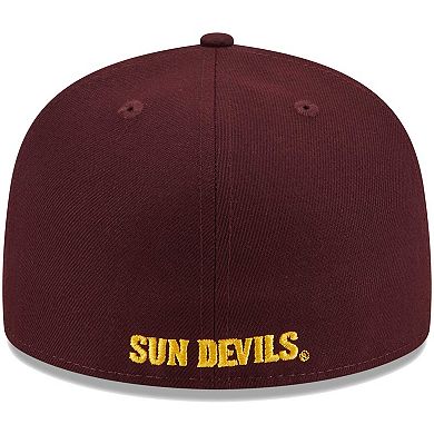 Men's New Era Maroon Arizona State Sun Devils Evergreen 59FIFTY Fitted Hat