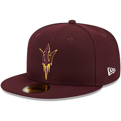 Men's New Era Maroon Arizona State Sun Devils Evergreen 59FIFTY Fitted Hat