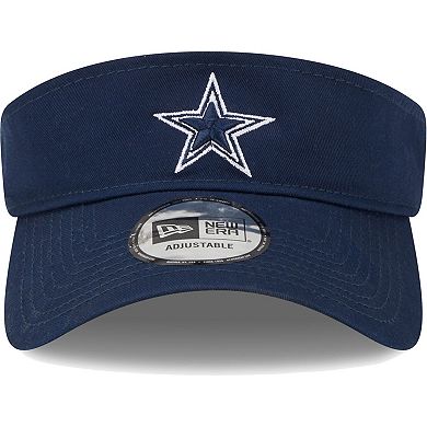 Men's Navy Dallas Cowboys Main Adjustable Visor