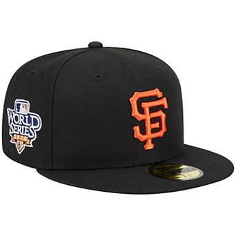 Men's New Era Black San Francisco Giants 2010 World Series Team Color 59FIFTY Fitted Hat
