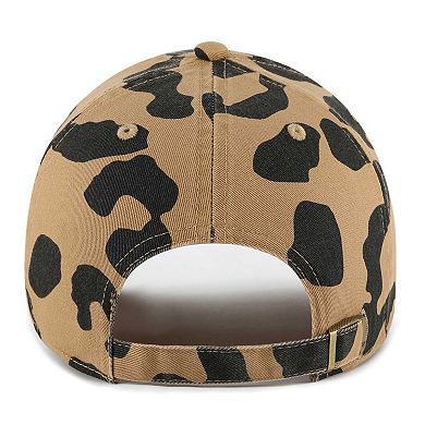 Women's '47 Tan Cleveland Browns Rosette Clean Up Adjustable Hat