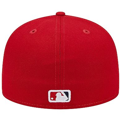 Men's New Era Red Washington Nationals  2019 World Series Team Color 59FIFTY Fitted Hat