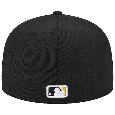Men's New Era Black Pittsburgh Pirates 1959 MLB All-Star Game Team Color 59FIFTY Fitted Hat