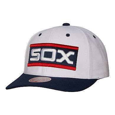 Men's Mitchell & Ness White Chicago White Sox Cooperstown Collection Pro Crown Snapback Hat