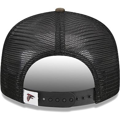 Youth New Era Camo Atlanta Falcons Main Trucker 9FIFTY Snapback Hat