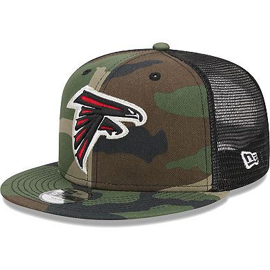Youth New Era Camo Atlanta Falcons Main Trucker 9FIFTY Snapback Hat
