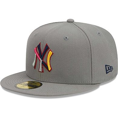Men's New Era Gray New York Yankees Color Pack 59FIFTY Fitted Hat