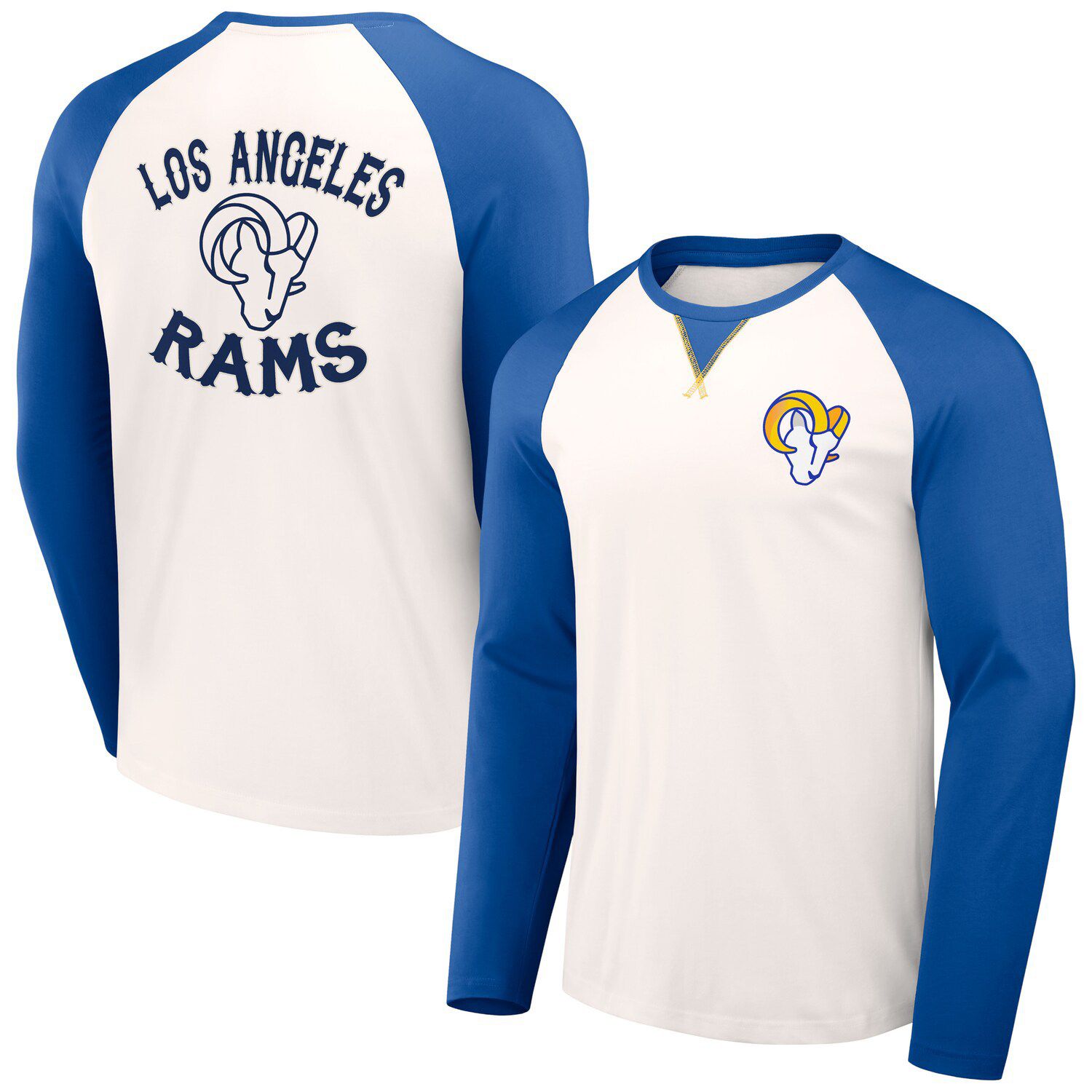 Junk Food Men's Royal Los Angeles Rams Bold Logo T-shirt