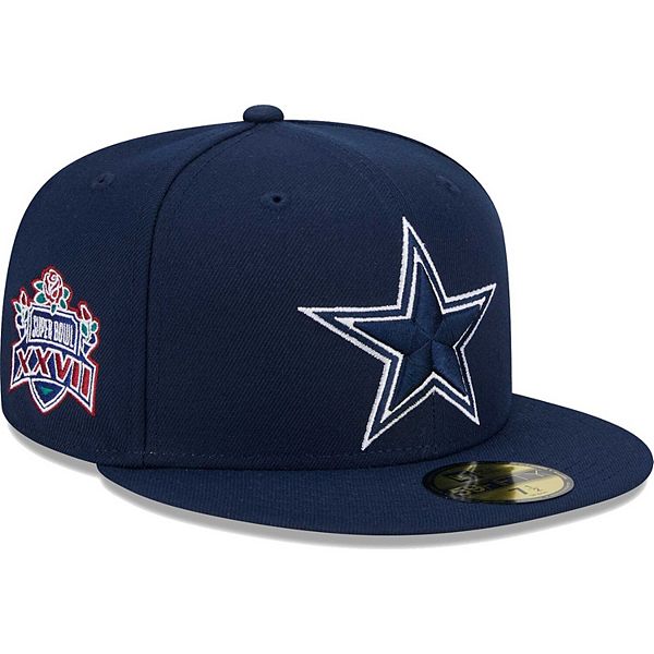 Men's New Era Navy Dallas Cowboys Main Patch 59FIFTY Fitted Hat