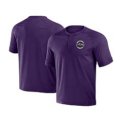 Men's Fanatics Branded Heathered Purple Baltimore Ravens End Around  Tri-Blend T-Shirt