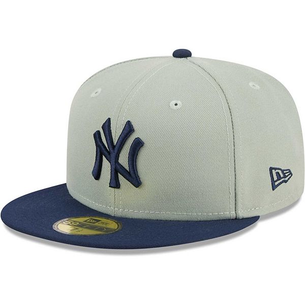 Men's New Era Green New York Yankees Two-Tone Color Pack 59FIFTY Fitted Hat