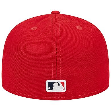Casquette New Era 59FIFTY St. Louis Cardinals - Rouge, Laine, Taille 7 1/8, World Series 2006