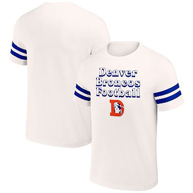 Men's NFL x Darius Rucker Collection by Fanatics Cream Denver Broncos Vintage T-Shirt