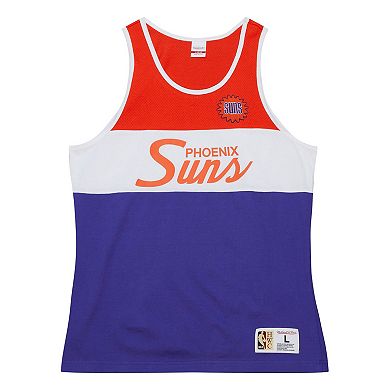 Men's Mitchell & Ness Purple Phoenix Suns Special Script Tank Top