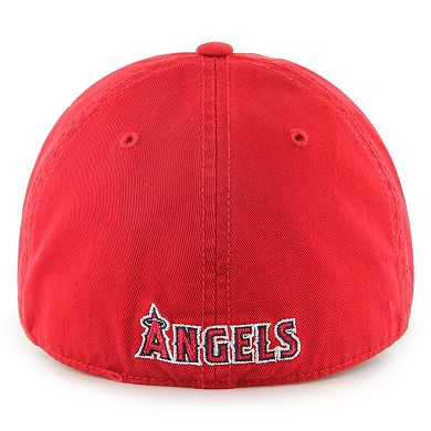 Men's '47 Red Los Angeles Angels Franchise Logo Fitted Hat