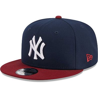 Men's New Era Navy New York Yankees Two-Tone Color Pack 9FIFTY Snapback Hat