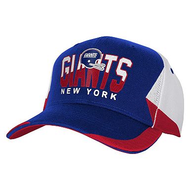 Youth Mitchell & Ness Royal New York Giants Retrodome Precurved Adjustable Hat