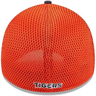 Men's New Era Navy Auburn Tigers Evergreen Neo 39THIRTY Flex Hat