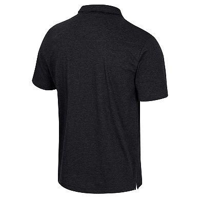 Men's Colosseum Black Vanderbilt Commodores No Problemo Polo