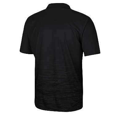 Men's Colosseum Black Vanderbilt Commodores Marshall Polo