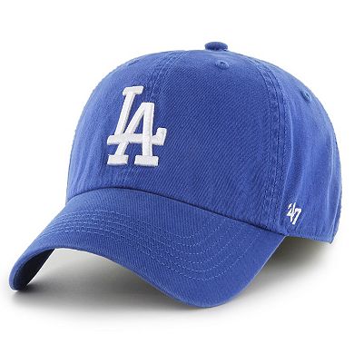 Men's '47 Royal Los Angeles Dodgers Franchise Logo Fitted Hat