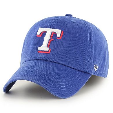 Men's '47 Royal Texas Rangers Franchise Logo Fitted Hat