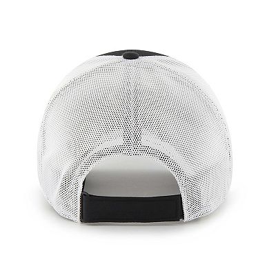 Men's '47 Black Colorado Rockies Disburse MVP Trucker Adjustable Hat