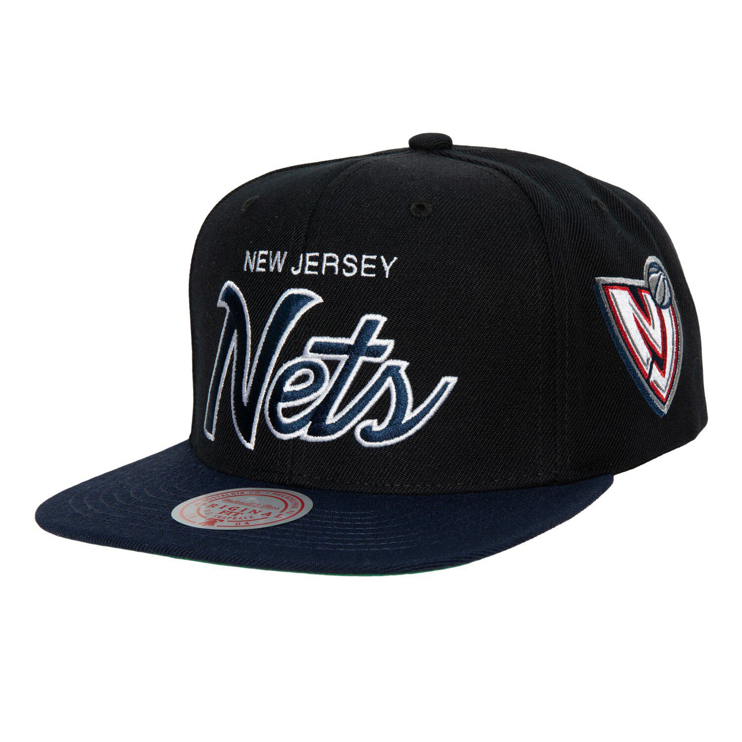 Mitchell & Ness x Lids Olive New Jersey Nets Dusty NBA Draft Hardwood Classics Fitted Hat