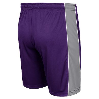 Men's Colosseum Purple Kansas State Wildcats Panel Shorts