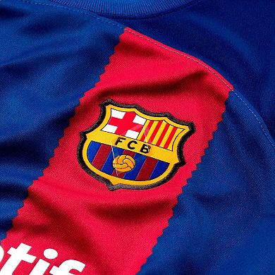Men's Nike  Royal Barcelona 2023/24 Home Stadium Replica Jersey