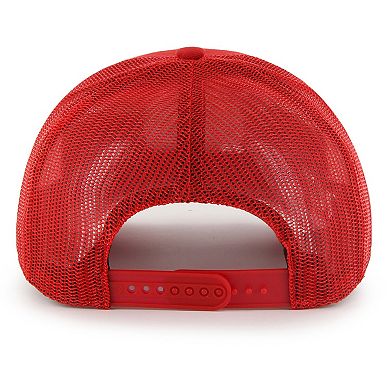 Men's '47 Red Los Angeles Angels Unveil Trucker Adjustable Hat