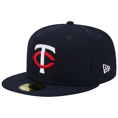 Men's New Era Navy Minnesota Twins 1987 World Series Team Color 59FIFTY Fitted Hat