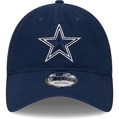 Men's New Era Navy Dallas Cowboys Distinct 9TWENTY Adjustable Hat